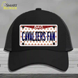 Cavaliers Fan Ohio Novelty License Plate Hat Mesh / Black