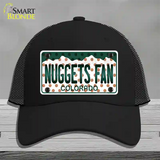 Nuggets Fan Colorado Novelty License Plate Hat Mesh / Black