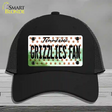 Grizzlies Fan Tennessee Novelty License Plate Hat Mesh / Black