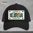 Heat Fan Florida Novelty License Plate Hat Mesh / Black