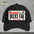 Bucks Fan Wisconsin Novelty License Plate Hat Mesh / Black