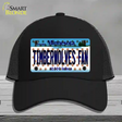 Timberwolves Fan Minnesota Novelty License Plate Hat Mesh / Black