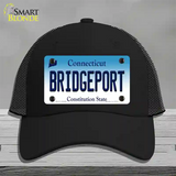 Bridgeport Connecticut Novelty License Plate Hat Mesh / Black