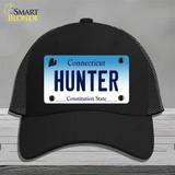 Hunter Connecticut Novelty License Plate Hat Mesh / Black