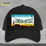 London Bridge Arizona Novelty License Plate Hat Mesh / Black