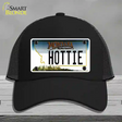 Hottie Montana State Novelty License Plate Hat Mesh / Black