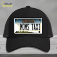 Moms Taxi Montana State Novelty License Plate Hat Mesh / Black