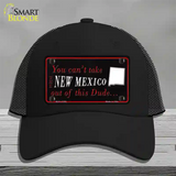 New Mexico Dude Novelty License Plate Hat Mesh / Black