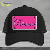 Princesa Novelty License Plate Hat Mesh / Black