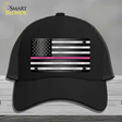 Thin Pink Line Novelty License Plate Hat Mesh / Black