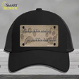 If Love Could Have Saved You Novelty License Plate Hat Mesh / Black