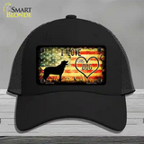 I Love My Dog Novelty License Plate Hat Mesh / Black