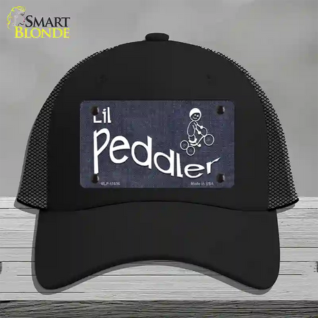 Lil Peddler Novelty License Plate Hat Mesh / Black