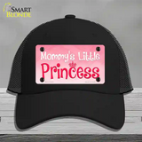 Mommys Little Princess Novelty License Plate Hat Mesh / Black