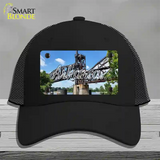 Arkansas Rusty Bridge State Novelty License Plate Hat Mesh / Black