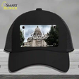 Idaho Capital Building State Novelty License Plate Hat Mesh / Black