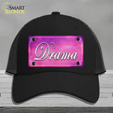 Drama Novelty License Plate Hat Mesh / Black