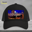 Oregon Firework City Lights State Novelty License Plate Hat Mesh / Black