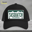 Sasquatch Colorado Novelty License Plate Hat Mesh / Black