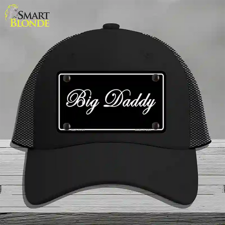 Big Daddy Novelty License Plate Hat Mesh / Black