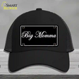 Big Momma Novelty License Plate Hat Mesh / Black