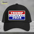 Trump 2024 Star Novelty License Plate Hat Mesh / Black