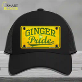 Ginger Pride Novelty License Plate Hat Mesh / Black