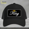 King Novelty License Plate Hat Mesh / Black