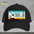 I Love Show Low Arizona Novelty License Plate Hat Mesh / Black