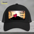 Show Low Hilltop Arizona Novelty License Plate Hat Mesh / Black