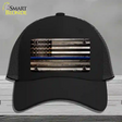 Thin Blue Line American Flag Novelty License Plate Hat Mesh / Black