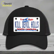 Kill Devil Hills North Carolina Novelty License Plate Hat Mesh / Black