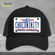 Chocowinity North Carolina Novelty License Plate Hat Mesh / Black