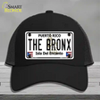 The Bronx Puerto Rico Novelty License Plate Hat Mesh / Black