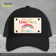 Walk with a Unicorn Novelty License Plate Hat Mesh / Black