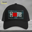 Colorado Home State Outline Novelty License Plate Hat Mesh / Black