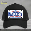 Mayberry North Carolina State Novelty License Plate Hat Mesh / Black