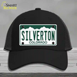 Silverton Colorado Novelty License Plate Hat Mesh / Black