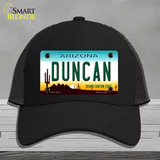 Duncan Arizona Novelty License Plate Hat Mesh / Black