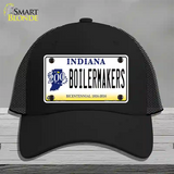 Boilermakers Indiana Novelty License Plate Hat Mesh / Black