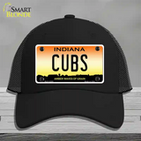 Cubs Indiana Novelty License Plate Hat Mesh / Black