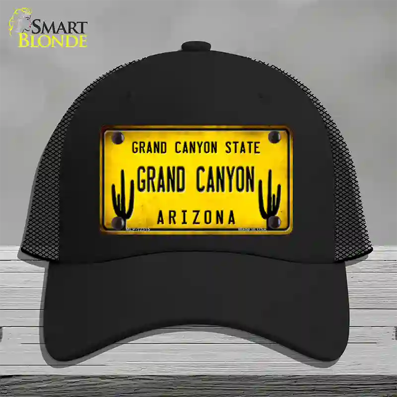 Arizona Grand Canyon Novelty License Plate Hat Mesh / Black