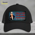 I Want You to Elect Me Trump 2024 Novelty License Plate Hat Mesh / Black