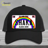 Shaka Hawaii Novelty License Plate Hat Mesh / Black