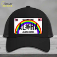 Aloha Turtle Hawaii Novelty License Plate Hat Mesh / Black