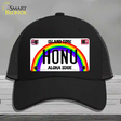 Honu Hawaii Novelty License Plate Hat Mesh / Black