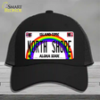 North Shore Hawaii Novelty License Plate Hat Mesh / Black