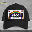 Blessed Hawaii Novelty License Plate Hat Mesh / Black