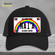 Naia Hawaii Novelty License Plate Hat Mesh / Black