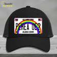 Pehea Oe Hawaii Novelty License Plate Hat Mesh / Black